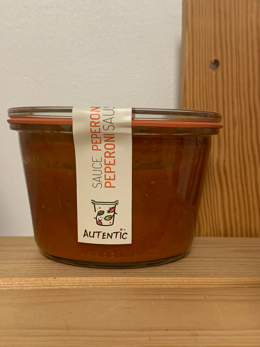 Autentic - Sauce poivron-crème Bio (250gr)