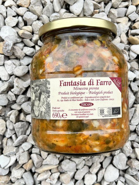Potage repas Bio - Fantasia Di Farro (Épeautre) (690gr)