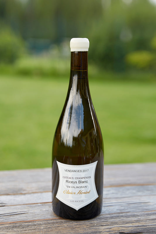 vin  BLANC - Biodynamie - Champagne - Olivier Horiot - Coteaux Champenois Riceys Blanc En Valingrain 2017 (75cl)