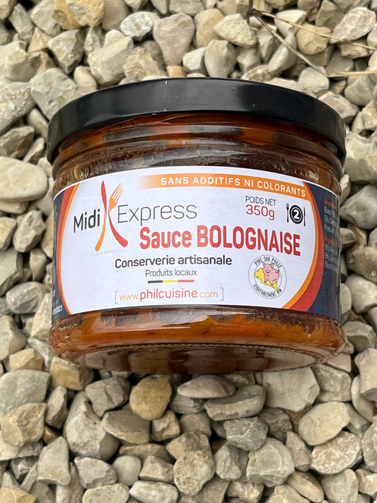 Sauce bolognaise artisanale naturelle belge 